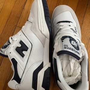 New balance 550 // white navy